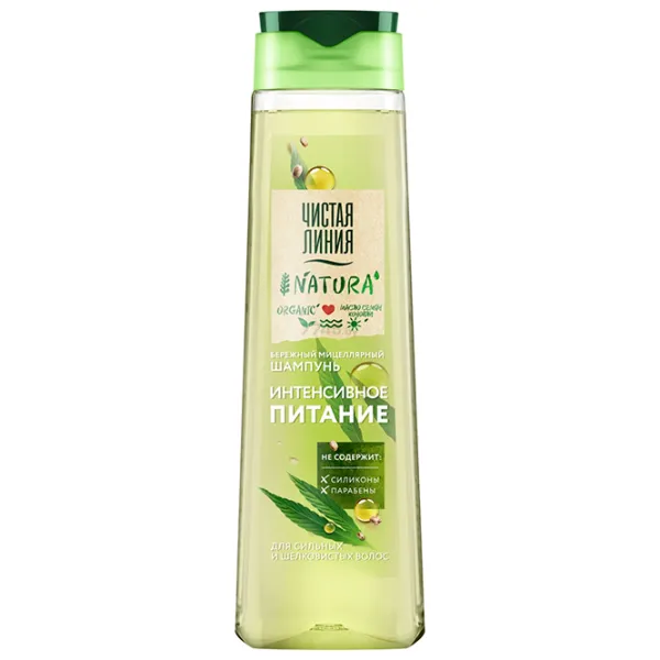 Шампунь Чистая Линия Intensive nutrition 400 мл photo 1