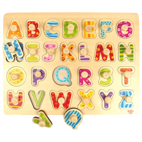 Пазл 3D Tooky Toy Алфавит 3+/ Количество деталей: 27 photo 3