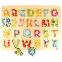 Пазл 3D Tooky Toy Алфавит 3+/ Количество деталей: 27 photo 3