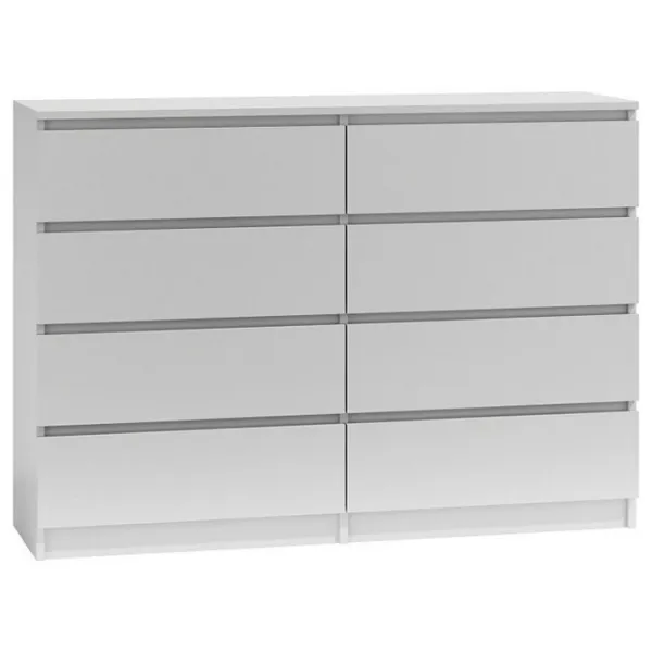 Comodă TopEshop Malwa M8 140 97 x 138 x 40/ LPAL/ Alb photo 1 Comodă TopEshop Malwa M8 140 97 x 138 x 40/ LPAL/ Alb photo 1
