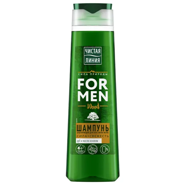 Șampon Чистая Линия Strengthening 400 ml photo 1
