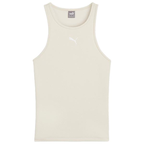 Maiou pentru femei Puma Her Tank Top L/ Beige photo 1 Maiou pentru femei Puma Her Tank Top L/ Beige photo 1
