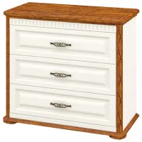 Comodă Neman Marsel МН-126-06 93 x 105 x 52/ MDF/ Cream