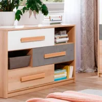 Comodă Sokme AG2 84.1 x 108.8 x 39.6/ PAL/ Artisan beech photo 2