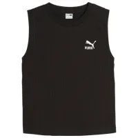 Майка для женщин Puma Classics Ribbed Relaxed Tank XL/ Black
