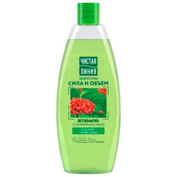 Șampon Чистая Линия Forță și volum 600 ml photo 1