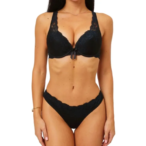 Комплект нижнего белья для женщин Balaloum AP9362 80B/ Black/ Кружева photo 1