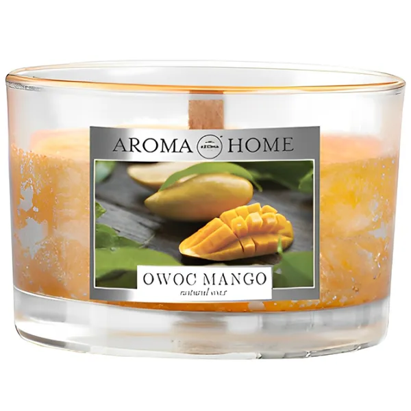 Lumânare Aroma Home 119656 Mango/ Ceară photo 1