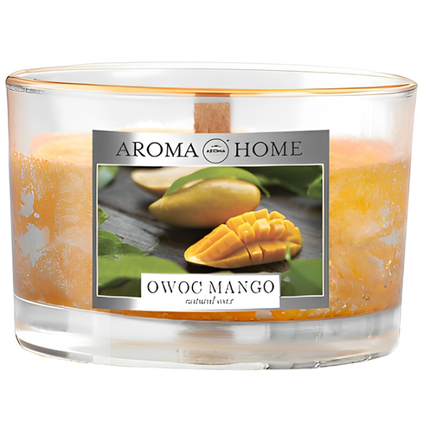 Lumânare Aroma Home 119656 Mango/ Ceară photo 1