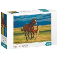 Puzzle 2D DoDo Învățarea mânzului 8+/ Numărul de piese: 1000 photo 3