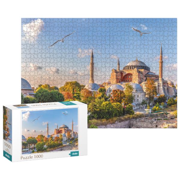 Puzzle 2D DoDo Catedrala Hagia Sophia, Turcia 8+/ Numărul de piese: 1000 photo 1 Puzzle 2D DoDo Catedrala Hagia Sophia, Turcia 8+/ Numărul de piese: 1000 photo 1