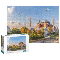 Puzzle 2D DoDo Catedrala Hagia Sophia, Turcia 8+/ Numărul de piese: 1000