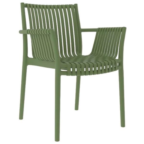 Scaun de grădină AG Victor Plastic/ Plastic/ Green photo 2 Scaun de grădină AG Victor Plastic/ Plastic/ Green photo 2