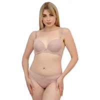 Комплект нижнего белья для женщин Balaloum AP9398-B 80B/ Beige/ Пуш-ап