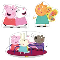 Puzzle 2D DoDo Prietenii Purcelușei Peppa 2+/ Numărul de piese: 9 photo 3