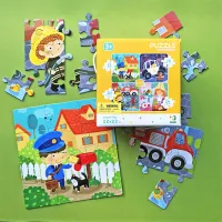 Puzzle 2D DoDo Profesii 3+/ Numărul de piese: 72 photo 6