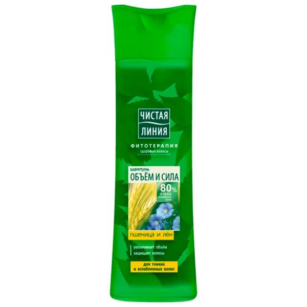 Șampon Чистая Линия Volum și rezistență 400 ml photo 1