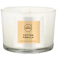 Lumânare Aroma Home 119650 Cotton Vanillai/ Ceară