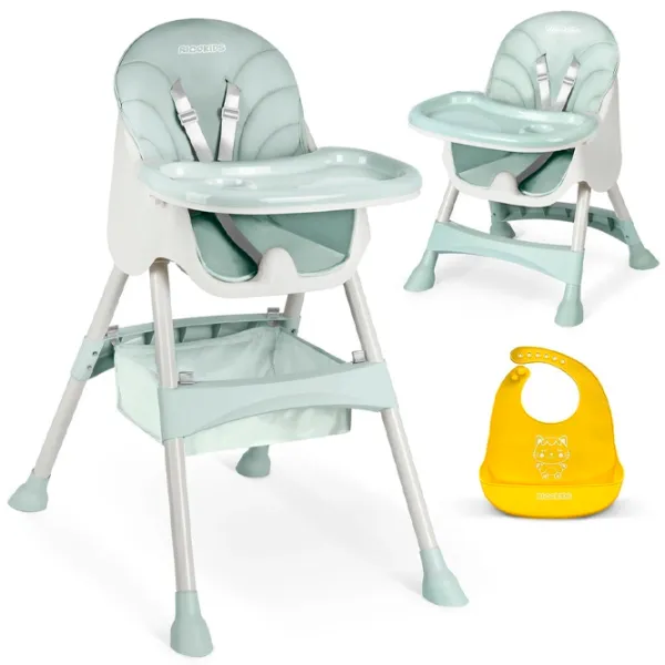 Scaun de masă Ricokids Milo (5617345) / 6 luni / Mint  photo 2