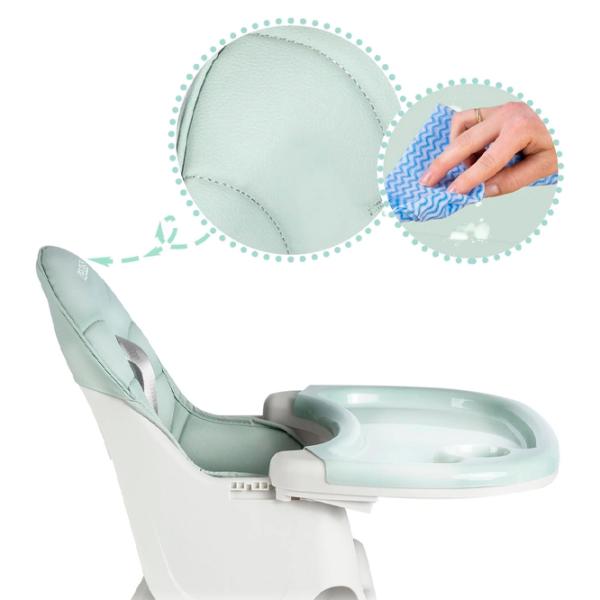 Scaun de masă Ricokids Milo (5617345) / 6 luni / Mint  photo 4