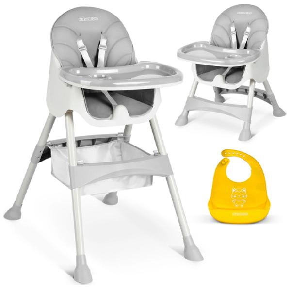 Scaun de masă Ricokids Milo (5488771) / 6 luni / Gray  photo 2
