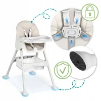 Стульчик для кормления Ricokids Milo (5488771) / 6 месяцев / Серый photo 6