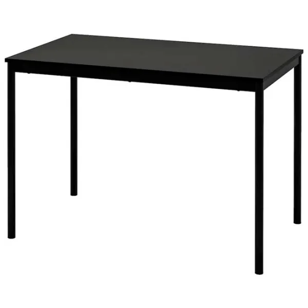 Set masă și scaune Ikea Sandsberg/Adde () Dreptunghiulară / PAL / Black photo 2
