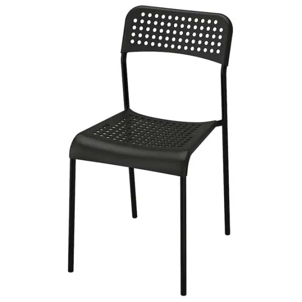 Set masă și scaune Ikea Sandsberg/Adde () Dreptunghiulară / PAL / Black photo 3