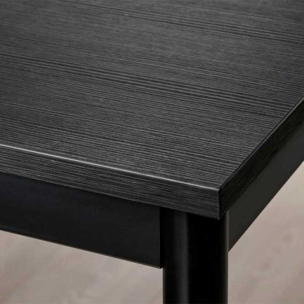 Set masă și scaune Ikea Sandsberg/Adde () Dreptunghiulară / PAL / Black photo 4