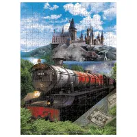 Puzzle 2D DoDo Trenul Hogwarts Express 8+/ Numărul de piese: 350 photo 2