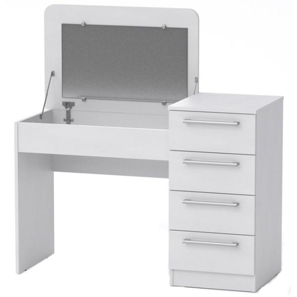Masă de toaletă KompaniT Трюмо- 9 PAL/ White photo 2