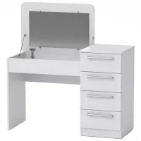 Masă de toaletă KompaniT Трюмо- 9 PAL/ White photo 2