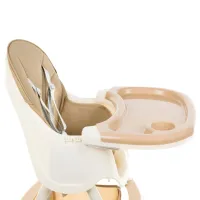 Стульчик для кормления Kruzzel 12060 (5444730) 6 месяцев/ Beige photo 2