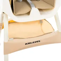 Стульчик для кормления Kruzzel 12060 (5444730) 6 месяцев/ Beige photo 3
