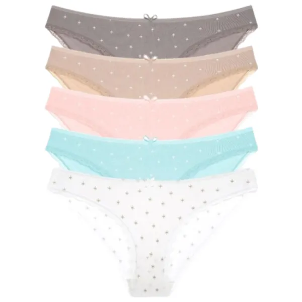 Chiloți pentru femei Donella 21114 L/ Multicolor/ Slip photo 1