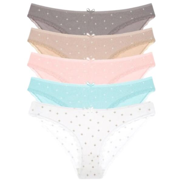 Chiloți pentru femei Donella 21114 L/ Multicolor/ Slip photo 1