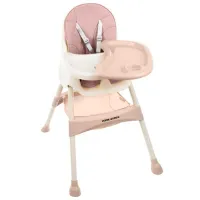 Стульчик для кормления Kruzzel 12058 (5482765) 6 месяцев/ Powder pink photo 6