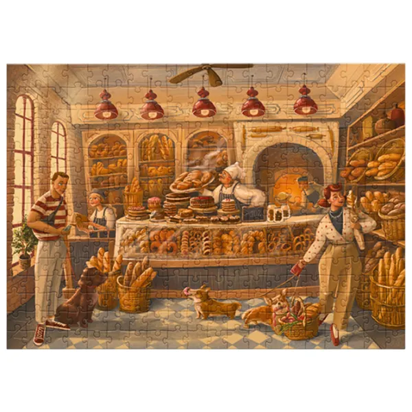 Puzzle 2D DoDo Brutărie 8+/ Numărul de piese: 300 photo 2 Puzzle 2D DoDo Brutărie 8+/ Numărul de piese: 300 photo 2