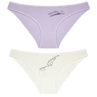 Трусики для женщин Donella 2111Y8 S/ Multicolor/ Cлипы