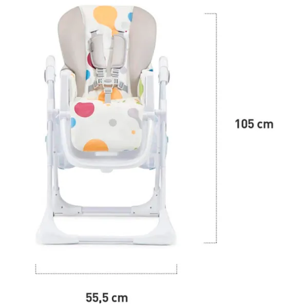 Scaun de masă KinderKraft Yummy (5245752) / 6 luni / Multicolor  photo 10 Scaun de masă KinderKraft Yummy (5245752) / 6 luni / Multicolor  photo 10