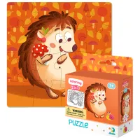 Puzzle 2D DoDo Ariciul 3+/ Numărul de piese: 16
