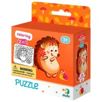 Puzzle 2D DoDo Ariciul 3+/ Numărul de piese: 16 photo 3