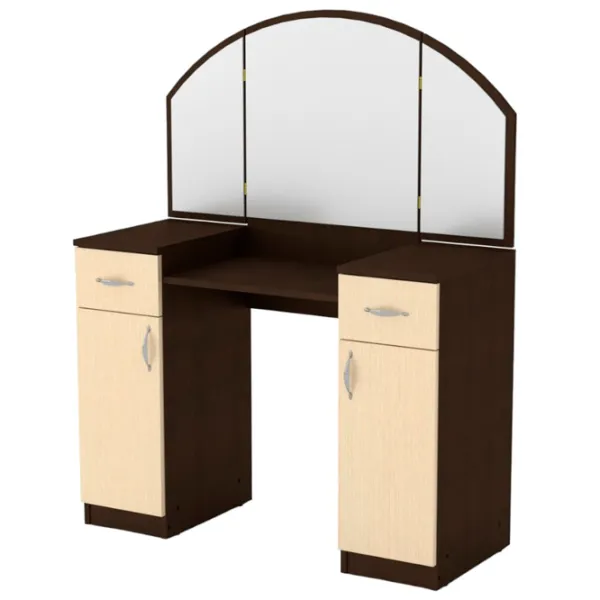 Masă de toaletă KompaniT Трюмо- 4 PAL/ Wenge photo 1