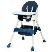 Стульчик для кормления Ecotoys HC-823 (5683896) 6 месяцев/ Blue photo 4