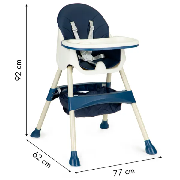 Стульчик для кормления Ecotoys HC-823 (5683896) 6 месяцев/ Blue photo 9 Стульчик для кормления Ecotoys HC-823 (5683896) 6 месяцев/ Blue photo 9