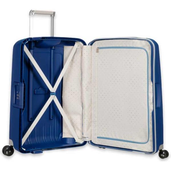 Valiză Samsonite S'Cure Eco 34l/ Navy photo 2 Valiză Samsonite S'Cure Eco 34l/ Navy photo 2