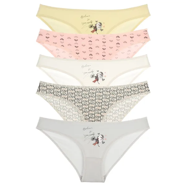 Трусики для женщин Donella 21711276B M/ Multicolor/ Cлипы photo 1