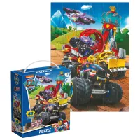 Puzzle 2D DoDo Mașini pentru operațiuni de salvare 3+/ Numărul de piese: 48