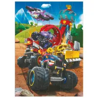 Puzzle 2D DoDo Mașini pentru operațiuni de salvare 3+/ Numărul de piese: 48 photo 2