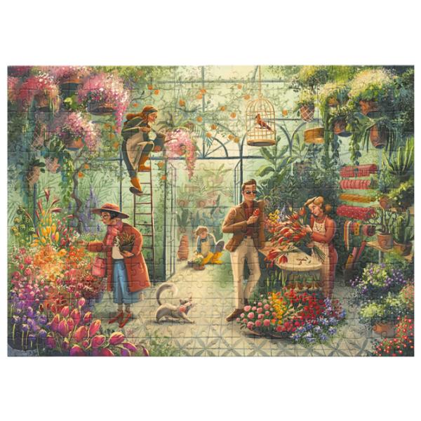 Пазл 2D DoDo Цветочный магазин 8+/ Количество деталей: 300 photo 2